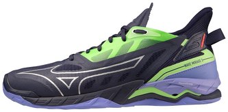 Mizuno WAVE MIRAGE 5 / EBlue/TechGreen/Lolite Velikost boty: 44.5/10.0 Mizuno WAVE MIRAGE 5 / EBlue/TechGreen/Lolite Velikost boty: 44.5/10.0
