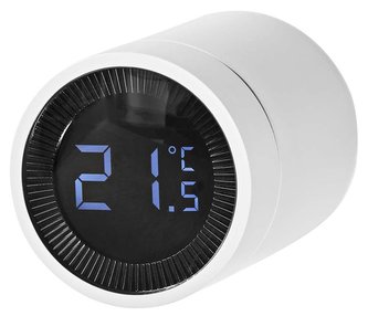 NEDIS chytré ovládání radiátorů/ ZigBee 3.0/ Android/ iOS/ bílo-černé