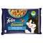 Kapsička Felix Sensations Sauce Surprise multipack treska s rajčetem + sardinky s mrkví v omáčce 4x85g