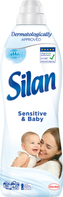 Silan aviváž Sensitive & Baby aviváž pro miminka, 40 praní, 880 ml
