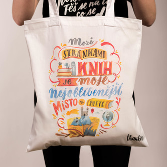Chaukiss Plátěná taška - Knihomol