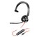 Poly náhlavní souprava Blackwire 3310 MS, USB-C/A adaptér, mono