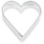 Vykrajovátko srdce 3,9cm - Smolík