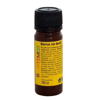 ARTEMISS Barva na textil 12g, černá