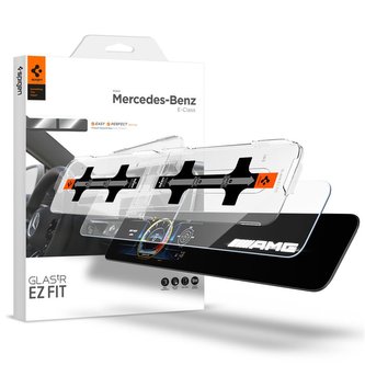 Spigen Mercedes Benz EZ Fit Crystal Clear Screen Protector - ((E-Class(2021/2020)) Left 1P+Right 1P