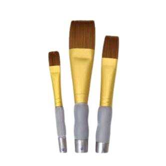 Malířské štětce 4 ks- ,, White Bristle Stencil " Vel. 6,10,13,16 mm