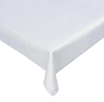 Forbyt, Ubrus vánoční, Stříbrný třpyt, bílý 35 x 160 cm