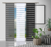 Závěsový panel, Den a noc 50 x 240 cm šedá