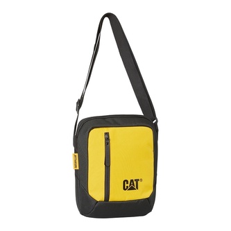 CAT crossbody taška The Project - černo žlutá