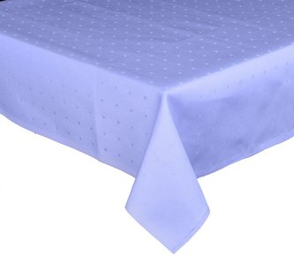 Forbyt, Ubrus bavlněný, Aligátor kostičky, modrý 120 x 140cm