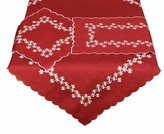 Ubrus celoroční, Pomněnky, červený 35 x 35 cm