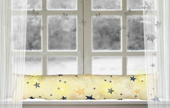 Okenní vánoční svíticí dekorace, Hvězdičky Okenní vánoční svíticí dekorace, Hvězdičky