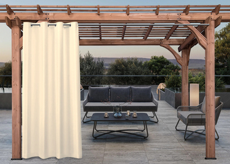 Venkovní zahradní závěs s kroužky MONTANA color 16 smetanová, 155x240 cm (cena za 1 kus) MyBestHome + DÁREK úvaz ze stejné látky Venkovní zahradní závěs s kroužky MONTANA color 16 smetanová, 155x240 cm (cena za 1 kus) MyBestHome + DÁREK úvaz ze stejné látky