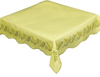 Forbyt, Ubrus celoroční, Ania, žlutý pr. 35 cm