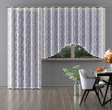 Hotová záclona nebo balkonový komplet, Viktoria, bílá 180 x 250 cm