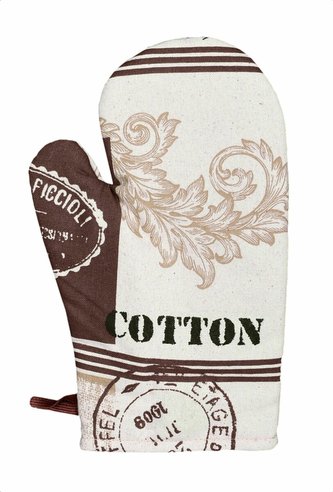 Chňapka kuchyňská, Paris Vintage, hnědý