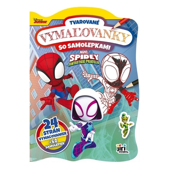 Omaľovánka tvarová JM A4 - SPIDEY