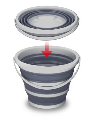 KBELÍK SKLÁDACÍ 10L ALPINA 32X24,5X5CM 4ASS