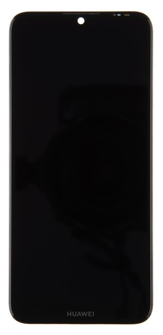 Huawei Y6s LCD Display + Dotyková Deska + Přední Kryt Black