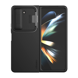 Nillkin CamShield Silky Silikonový Kryt (Bracket Version) pro Samsung Galaxy Z Fold 5 Black