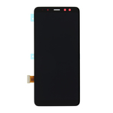 LCD display + Dotyk Samsung A530 Galaxy A8 2018 Black (Service Pack)