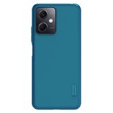 Nillkin Super Frosted Zadní Kryt pro Xiaomi Redmi Note 12 5G/Poco X5 5G Peacock Blue