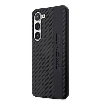 AMG Carbon Stripe Zadní Kryt pro Samsung Galaxy S23 Black