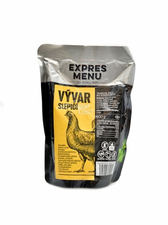 Expres menu - Slepičí vývar 600g