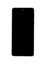 Motorola Edge 30 Pro LCD Display + Dotyková Deska + Přední Kryt Black (Service Pack)