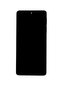Motorola Edge 30 Pro LCD Display + Dotyková Deska + Přední Kryt Black (Service Pack)