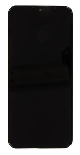 Motorola G9 Play LCD Display + Dotyková Deska + Přední Kryt  Black (Service Pack)