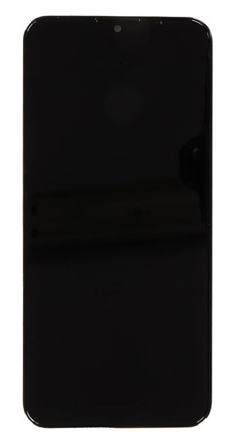 Motorola G9 Play LCD Display + Dotyková Deska + Přední Kryt  Black (Service Pack)