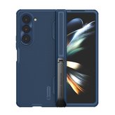 Nillkin Super Frosted FOLD Stand Zadní Kryt pro Samsung Galaxy Z Fold 5 Blue