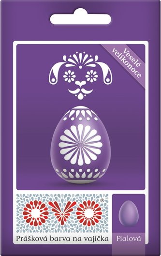 OVO - prášková barva na vajíčka fialová 5 g