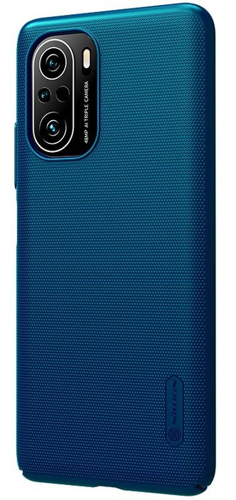Nillkin Super Frosted Zadní Kryt pro Poco F3 Peacock Blue