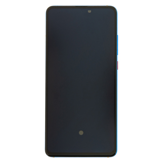 LCD Display + Dotyková Deska + Přední Kryt pro Xiaomi Mi9T/Mi9T Pro Blue