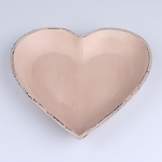 Dřevěný tác ve tvaru srdce, 4/16