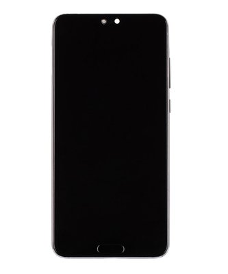 Huawei P20 Pro LCD Display + Dotyková Deska + Přední Kryt Black OLED
