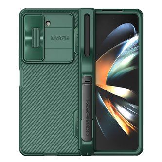 Nillkin CamShield FOLD Slot+Stand Zadní Kryt pro Samsung Galaxy Z Fold 5 Deep Green