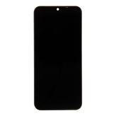 Motorola E6s LCD Display + Dotyková Deska + Přední Kryt Black (Service Pack)