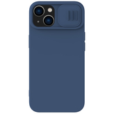 Nillkin CamShield Silky Silikonový Kryt pro Apple iPhone 15 Plus Midnight Blue