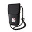 Hello Kitty PU Daydreaming Logo Leather Wallet Phone Bag černé