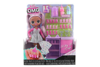 L.O.L. Surprise! OMG Nehtové studio s panenkou - Kitty K Café L.O.L. Surprise! OMG Nehtové studio s panenkou - Kitty K Café