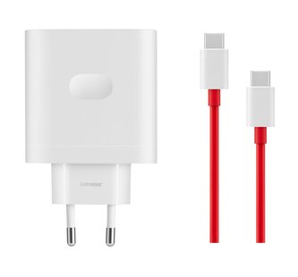 OnePlus SuperVOOC Charger 160W USB-C Cestovní Nabíječ + USB-C kabel White