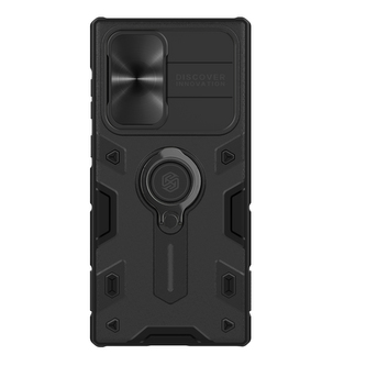 Nillkin CamShield Armor Zadní Kryt pro Samsung Galaxy S22 Ultra Black Nillkin CamShield Armor Zadní Kryt pro Samsung Galaxy S22 Ultra Black