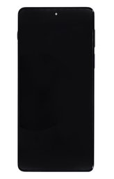 Motorola Edge 20 Pro LCD Display + Dotyková Deska + Přední Kryt Midnight Blue (Service Pack)