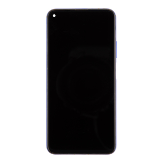 Huawei Nova 5T LCD Display + Dotyková Deska + Přední Kryt Blue