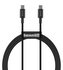 Baseus CATYS-C01 Superior Fast Charging Datový Kabel USB-C - USB-C 100W 2m Black