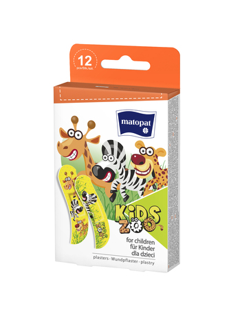 Matopat náplast Zoo 12 ks