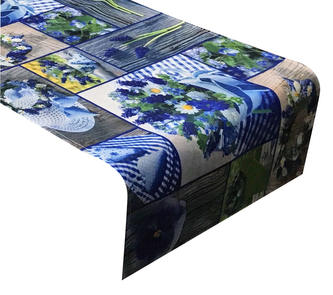 Vzorovaný ubrus - běhoun na stůl VIOLA 40x90 cm Mybesthome